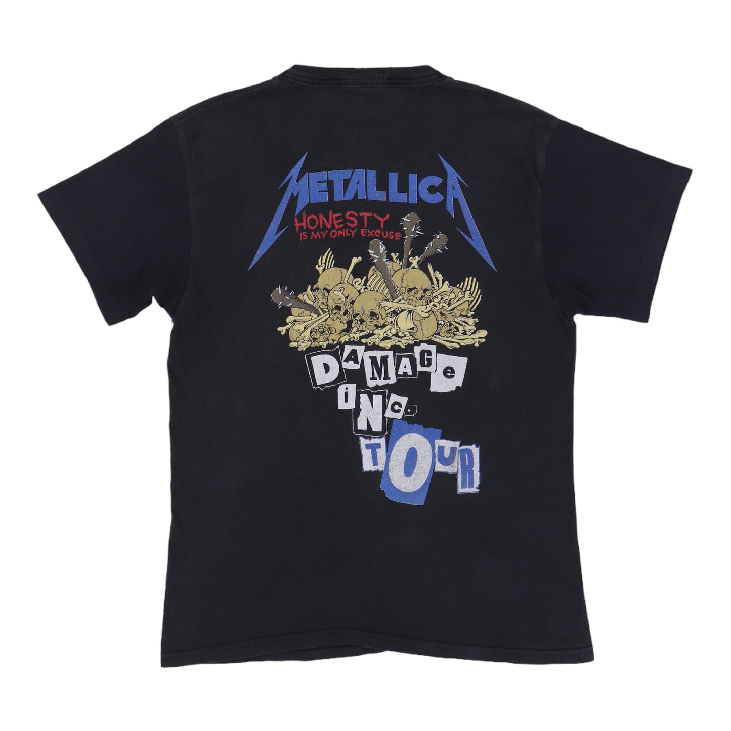 1988 Metallica Damage Inc Tour Shirt – WyCo Vintage