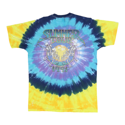 1995 Grateful Dead 30th Anniversary Tour Liquid Blue Tie Dye Shirt – WyCo  Vintage