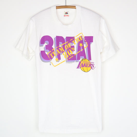 1986 Los Angeles Lakers World Champions NBA Basketball Shirt