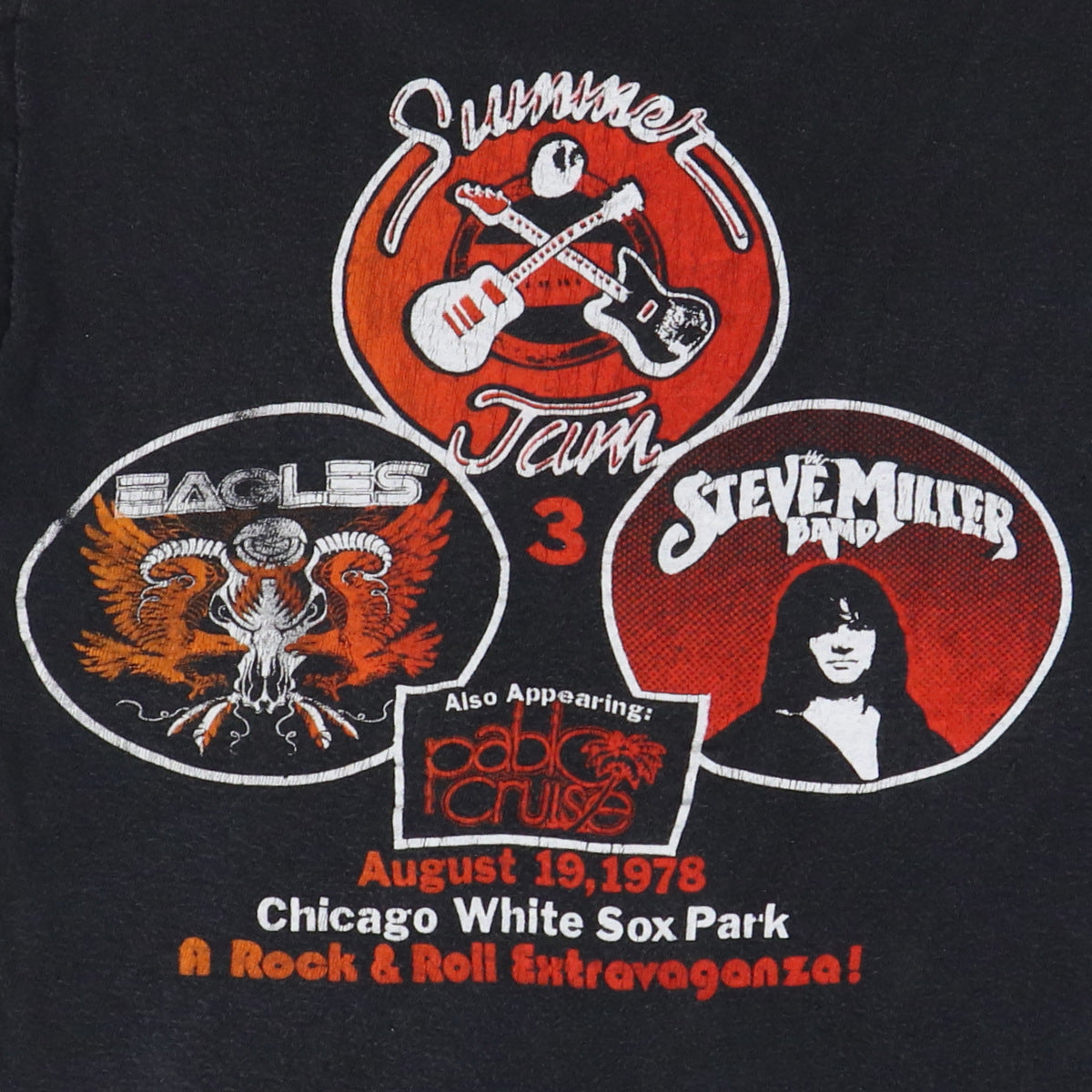 1978 Eagles Summer Jam Concert Shirt