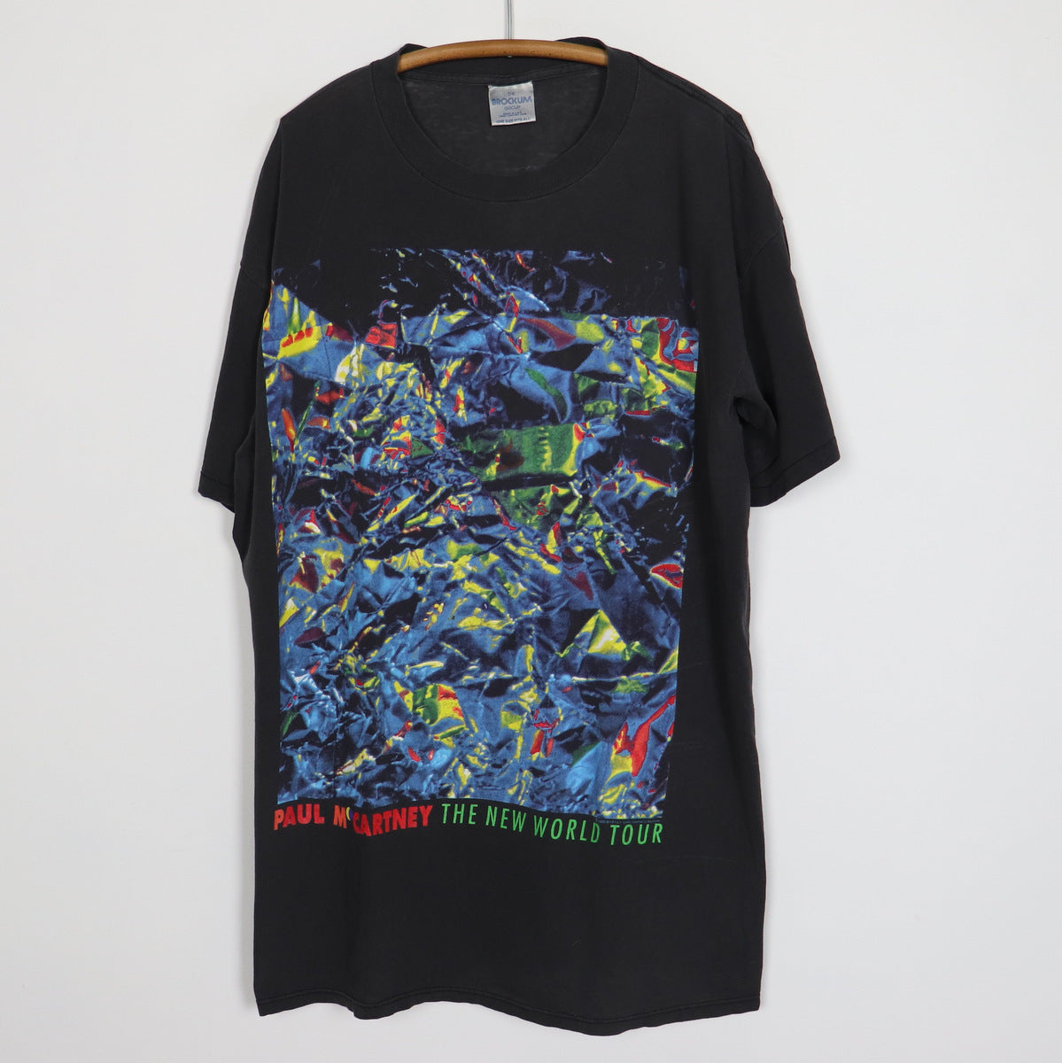 1993 Paul McCartney New World Tour Shirt – WyCo Vintage