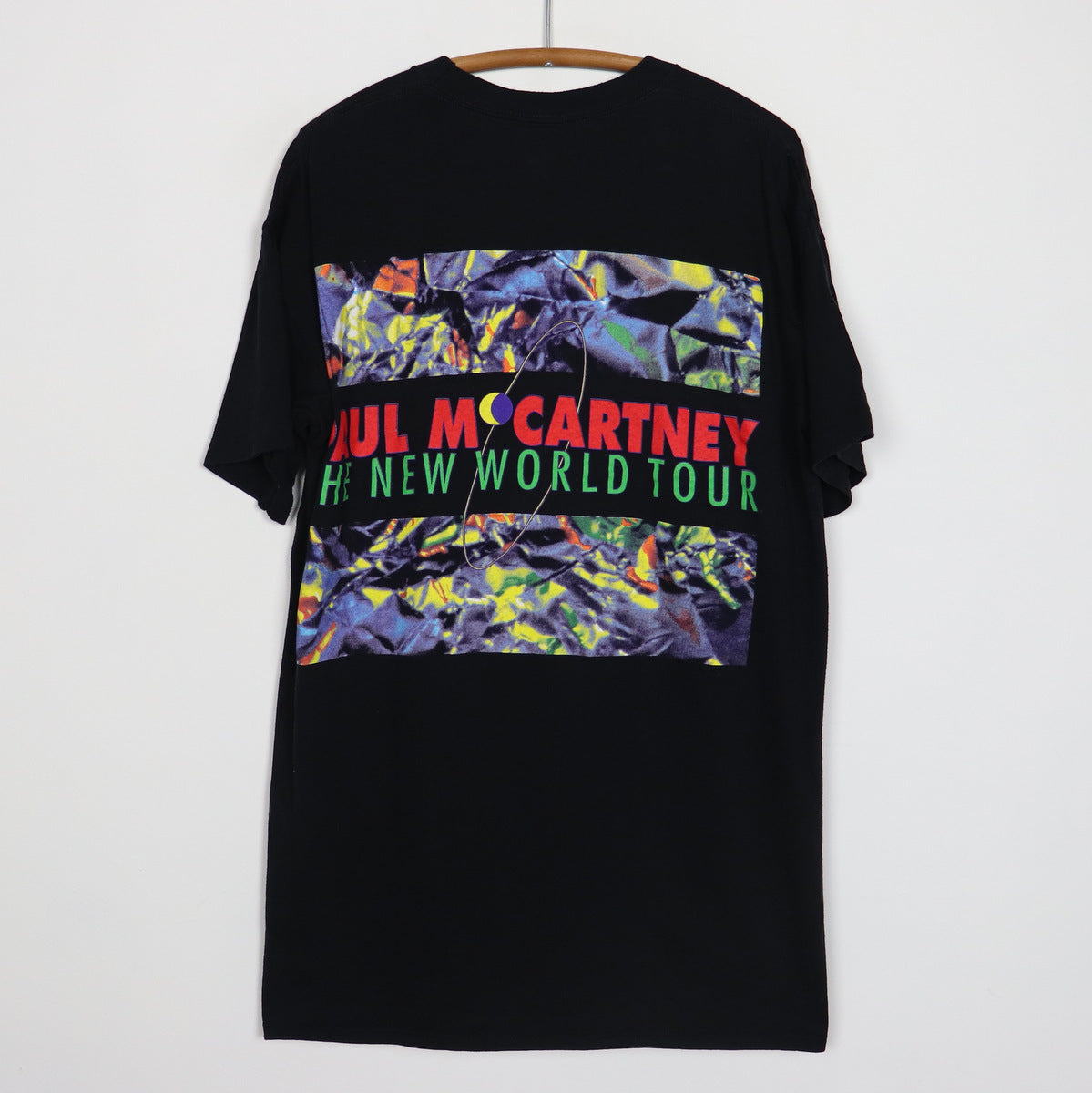 1993 Paul McCartney New World Tour Shirt – WyCo Vintage