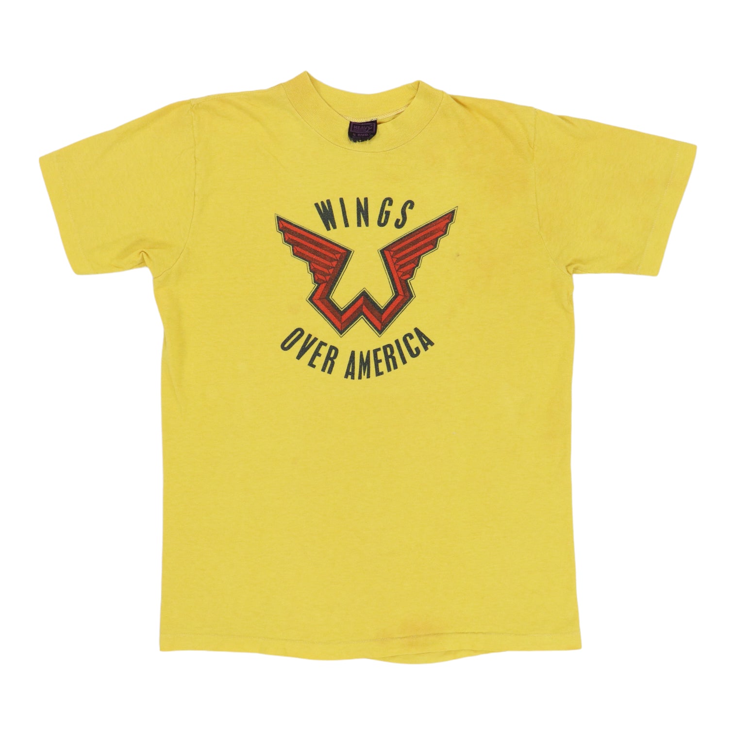 1976 Paul McCartney Wings Over America Promo Shirt – WyCo Vintage