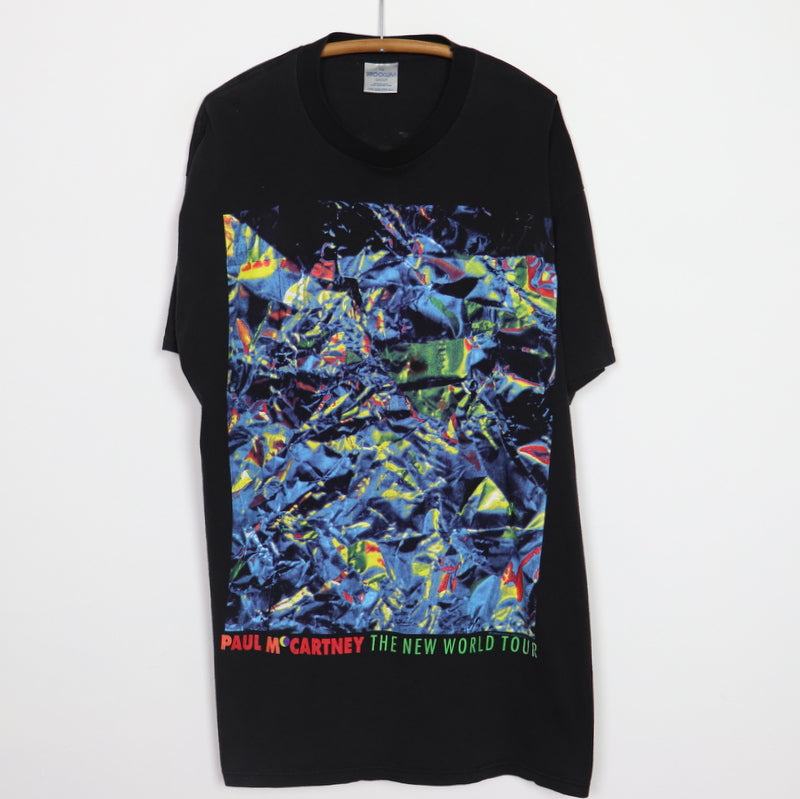 1993 Paul McCartney New World Tour Shirt – WyCo Vintage