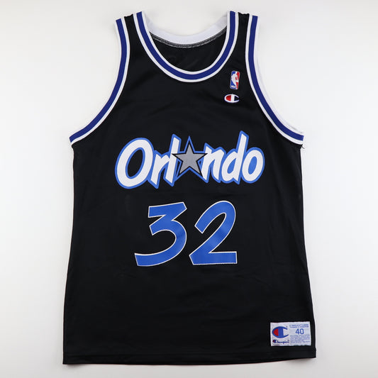 Size 44 Champion NBA Orlando Magic #1 Horace Grant Jersey VTG