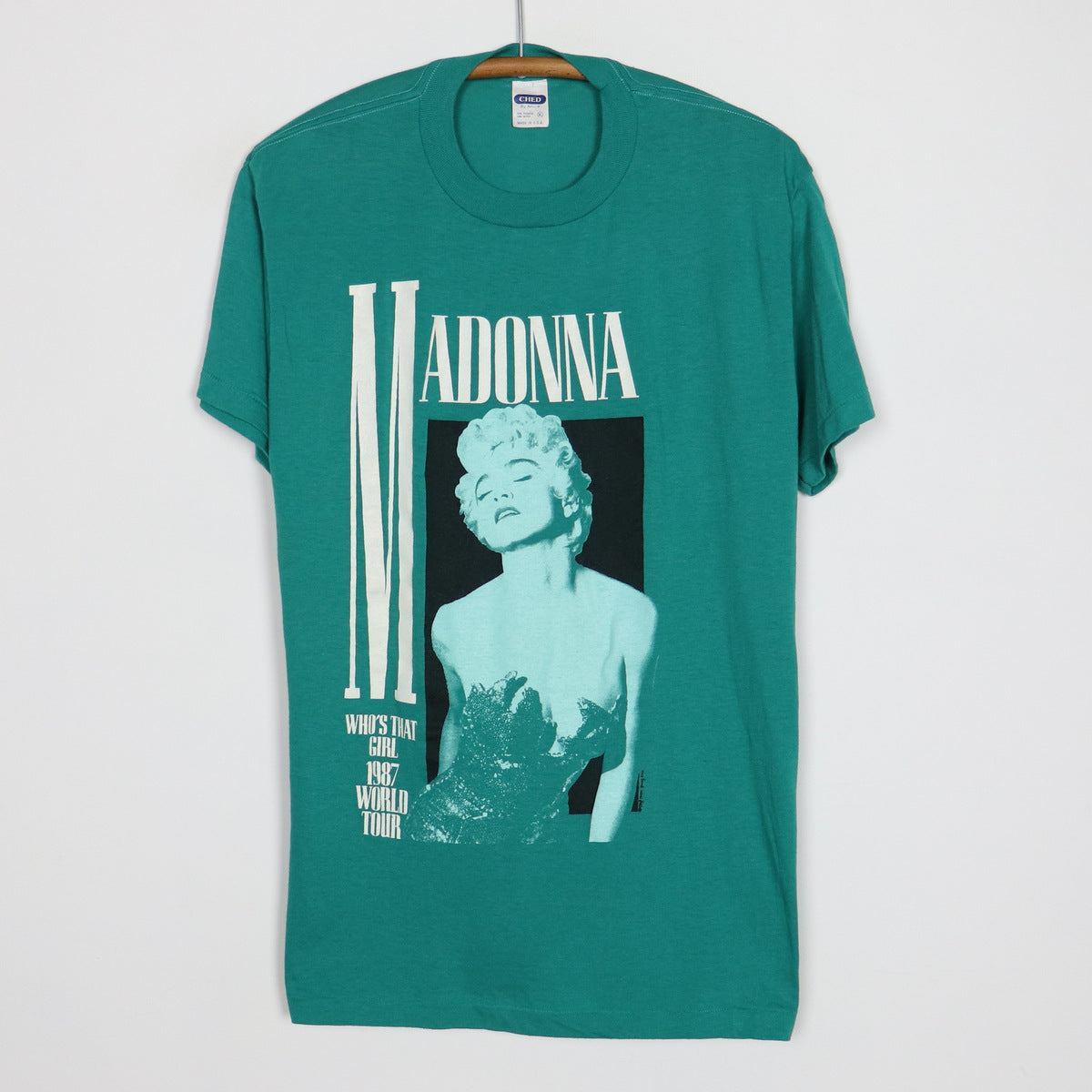 1985 Madonna Like A Virgin Tour Shirt – WyCo Vintage