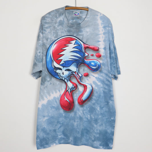 Liquid Blue, Shirts, Vintage 996 Liquid Blue Grateful Dead Tie Dye Skiing  Tee Size Xl