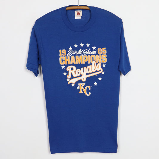 1985 MLB World Series Champions 25th Anniversary Kansas City Royals Jersey  Patch