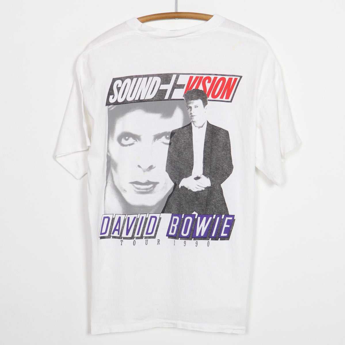 1990 David + Vision Tour Shirt – WyCo Vintage