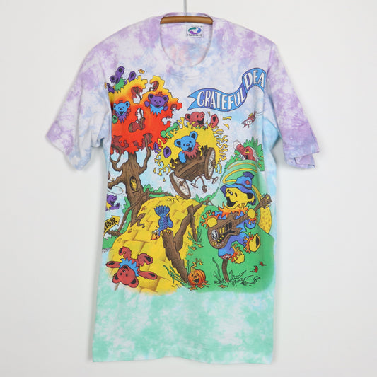 1994 Grateful Dead Summer Tour Liquid Blue Tie Dye Shirt – WyCo