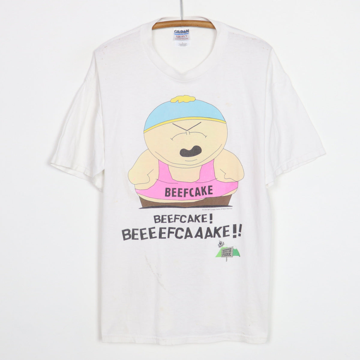 Vintage South Park Cartman Respect My Authority Shirt 1998 – WyCo