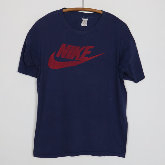 1980s Nike Athletic Dept Blue Tag Shirt – WyCo Vintage