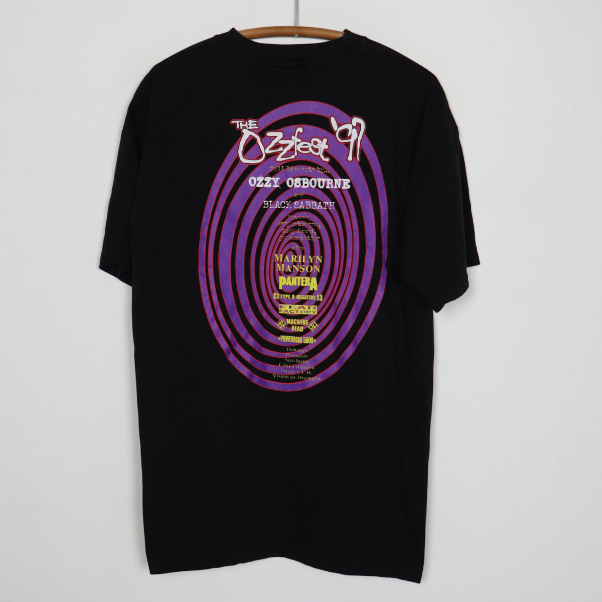 1997 Ozzy Osbourne Ozzfest Tour Shirt – WyCo Vintage