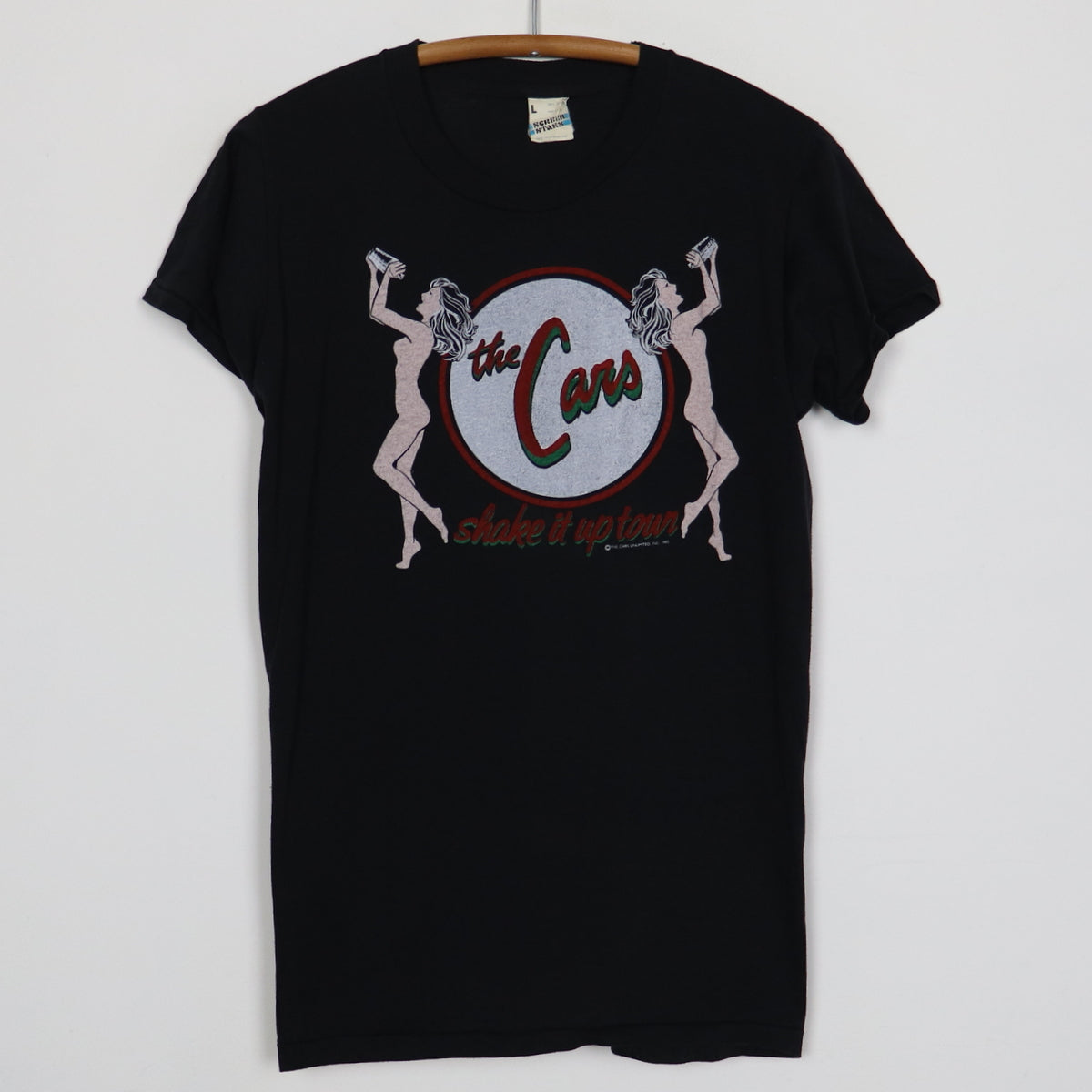 1980 The Cars Tour Shirt – WyCo Vintage