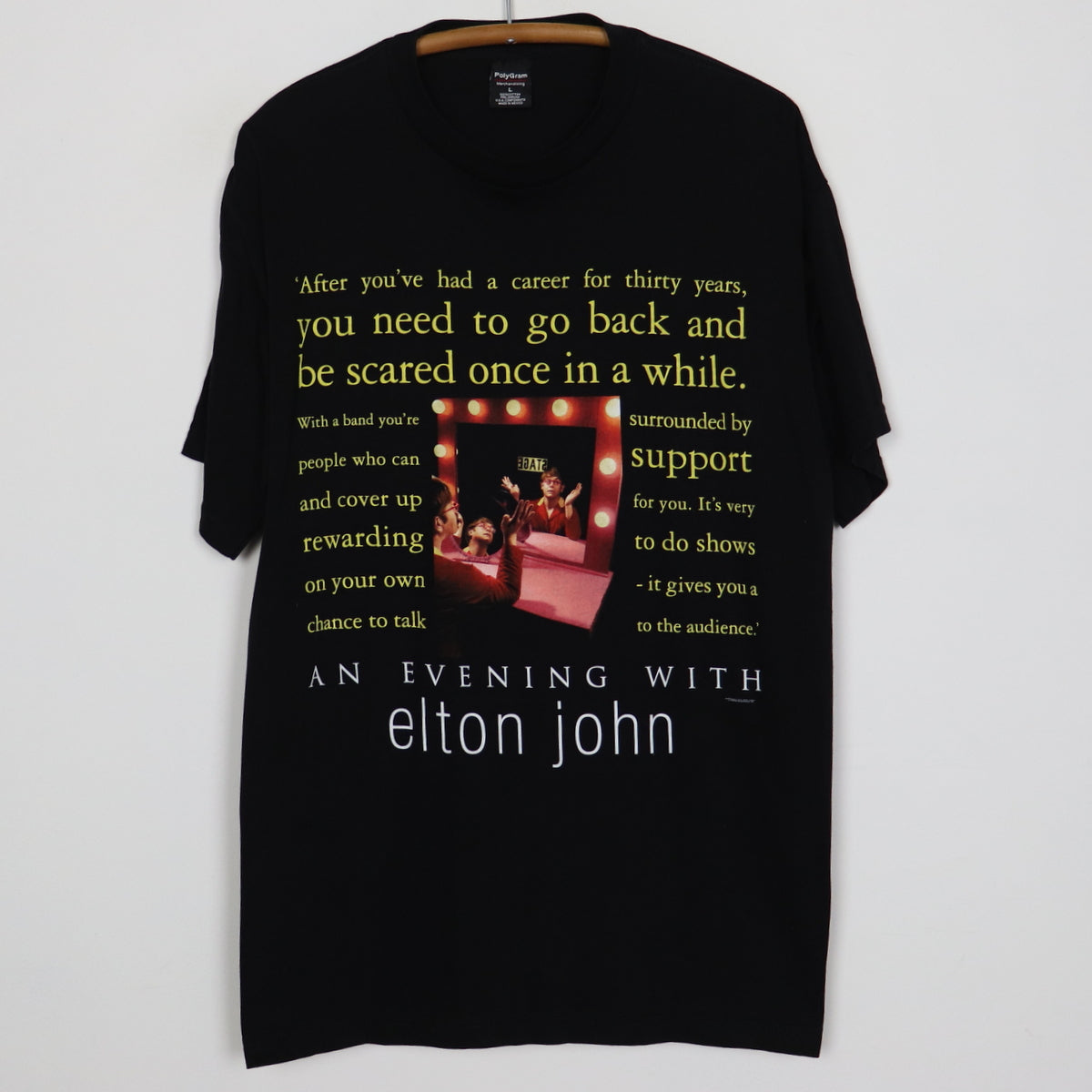 1995 Elton John Made In England Tour Shirt – WyCo Vintage