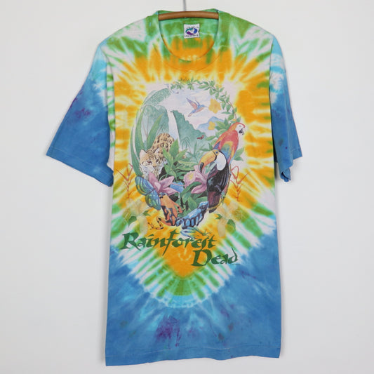 1994 Grateful Dead Summer Tour Liquid Blue Tie Dye Shirt – WyCo Vintage