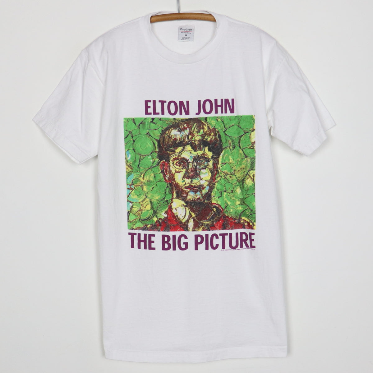 1995 Elton John Made In England Tour Shirt – WyCo Vintage