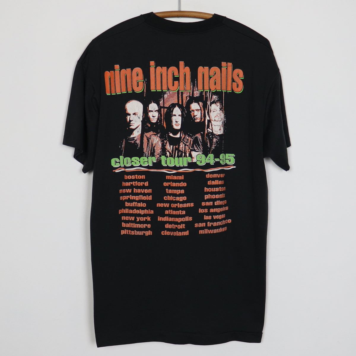 1994 Nine Inch Nails Closer Tour Shirt – WyCo Vintage