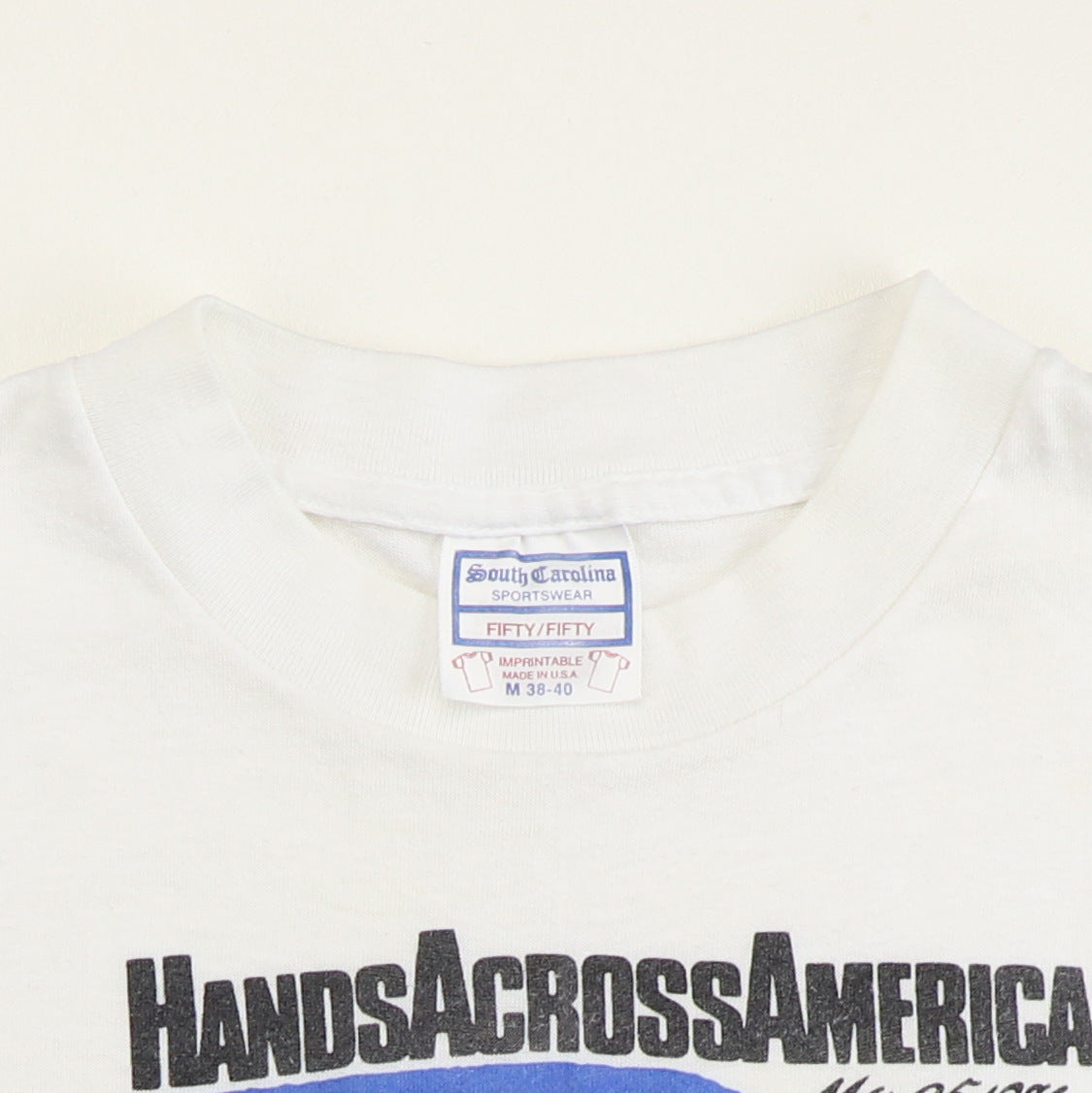 1986 Hands Across America Shirt