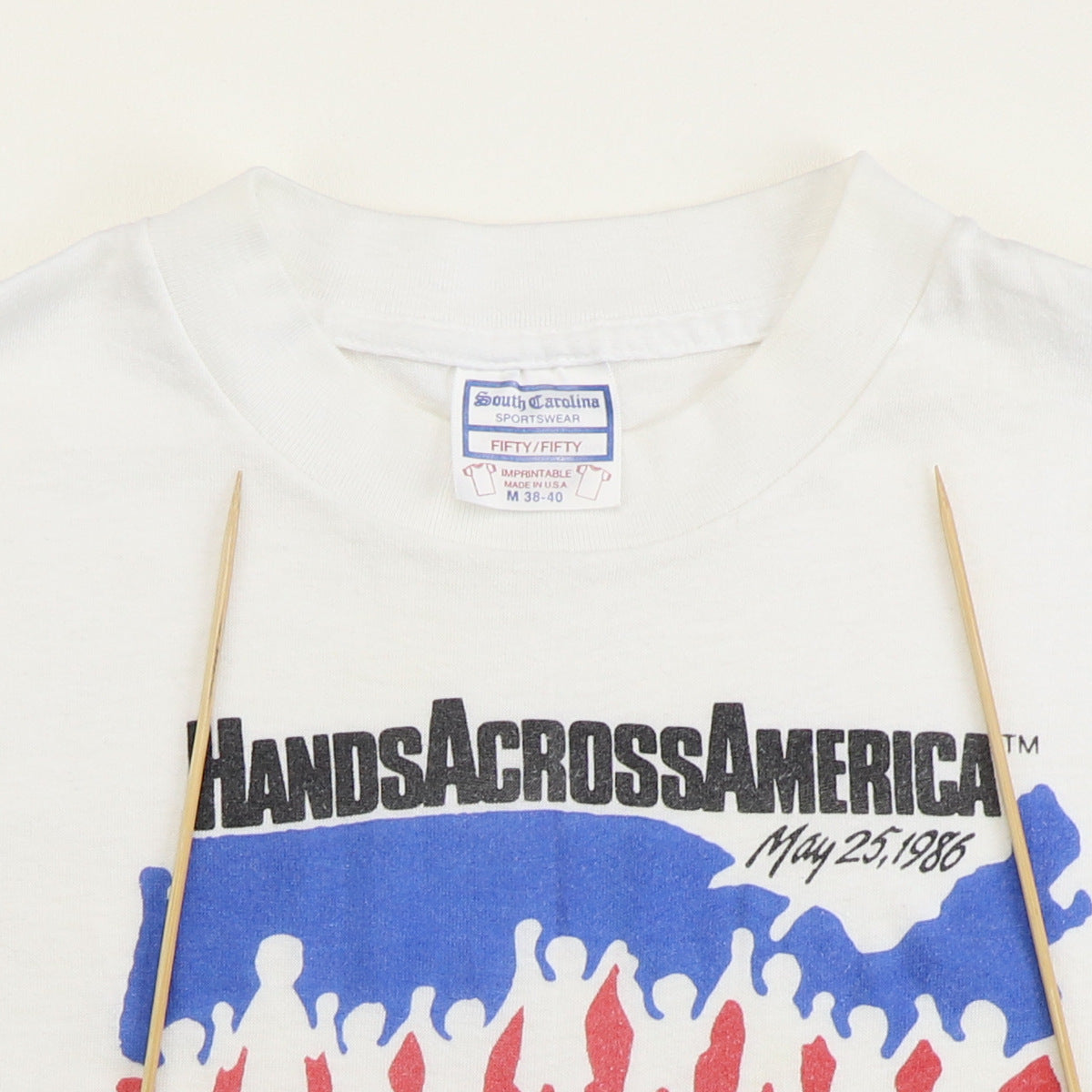 1986 Hands Across America Shirt