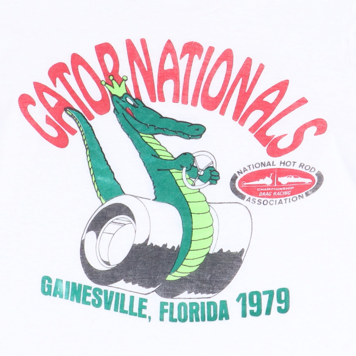 1979 Gator Nationals NHRA Gainesville Shirt WyCo Vintage