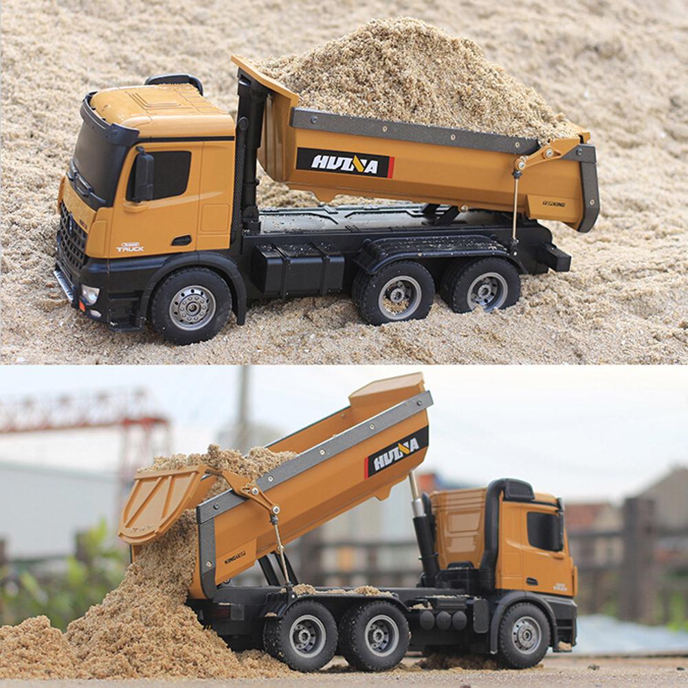 Huina 1573 Alloy Dump Truck Construction Truck