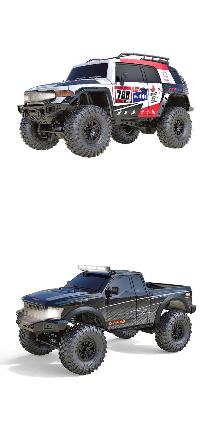 RC Car HB ZP1006 ZP1008 1/10 4WD Off-Road Truck