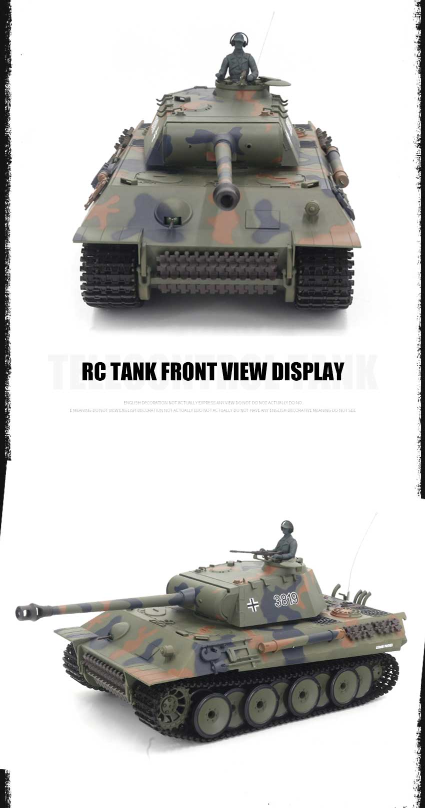 RC Tank Heng Long 3819-1 German Panther V Tank