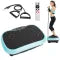 1Pc Vibration Exercise Machine With Resistant Bands - UNIQUe-Fitness-Wellness