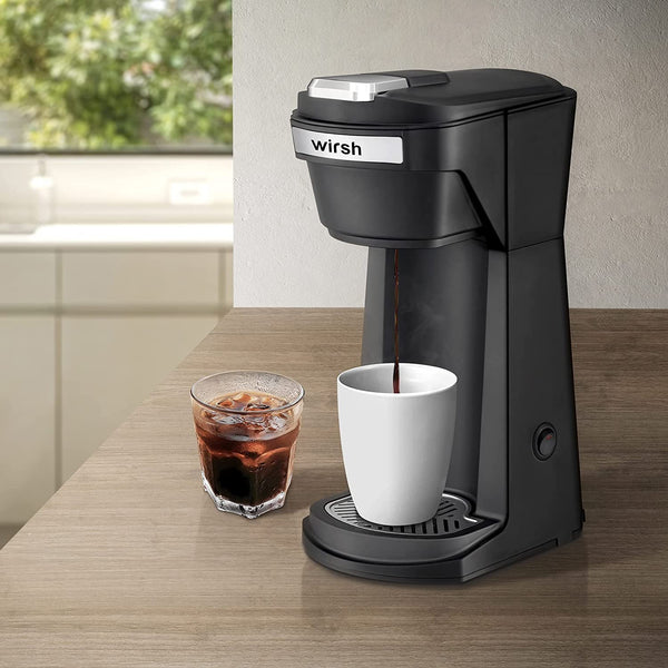 Famiworths Coffee Maker fast Brewer K-Cup Pod & Ground Coffee