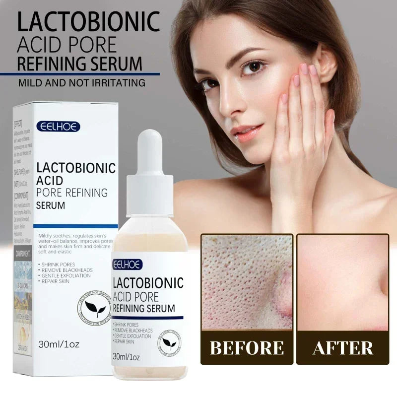 Instant Perfection Serums Facial Lactobionic Acid Skin Care Face Serums Reduce Wrinkles Fine Eye Essence Firming Lifting Serum
