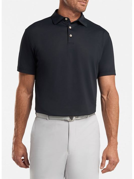 Peter Millar Men's Solid Performance Jersey Polo