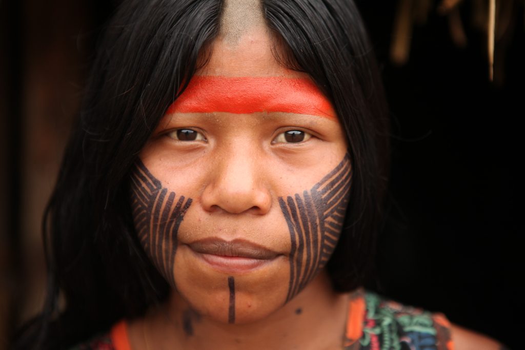 traditional amazonian jagua temporary tattoo