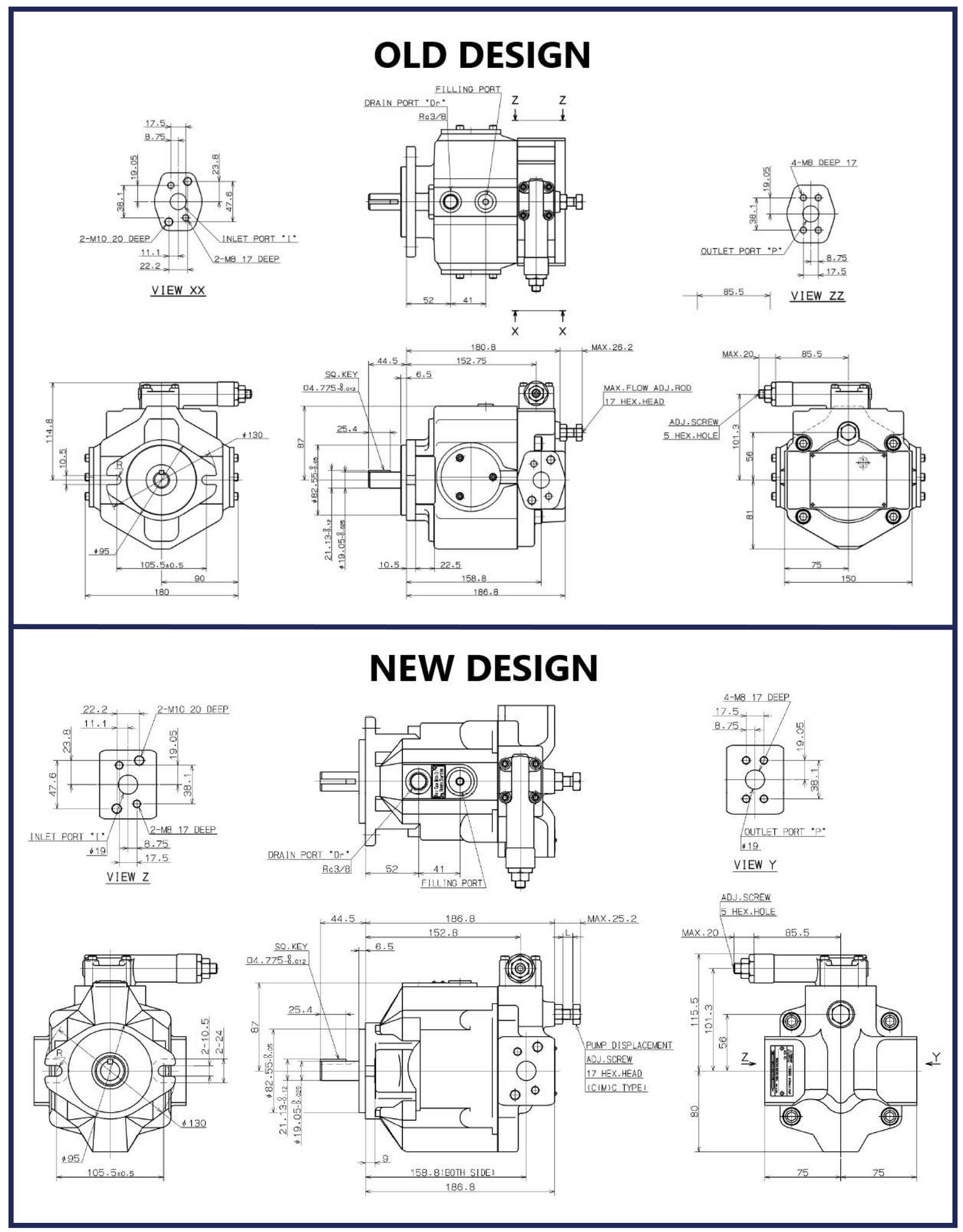 Dimensions - P16V-RSTU-30-CMC-21-J(N5.5) VSP16VMR-10-CMC-20-S121-J