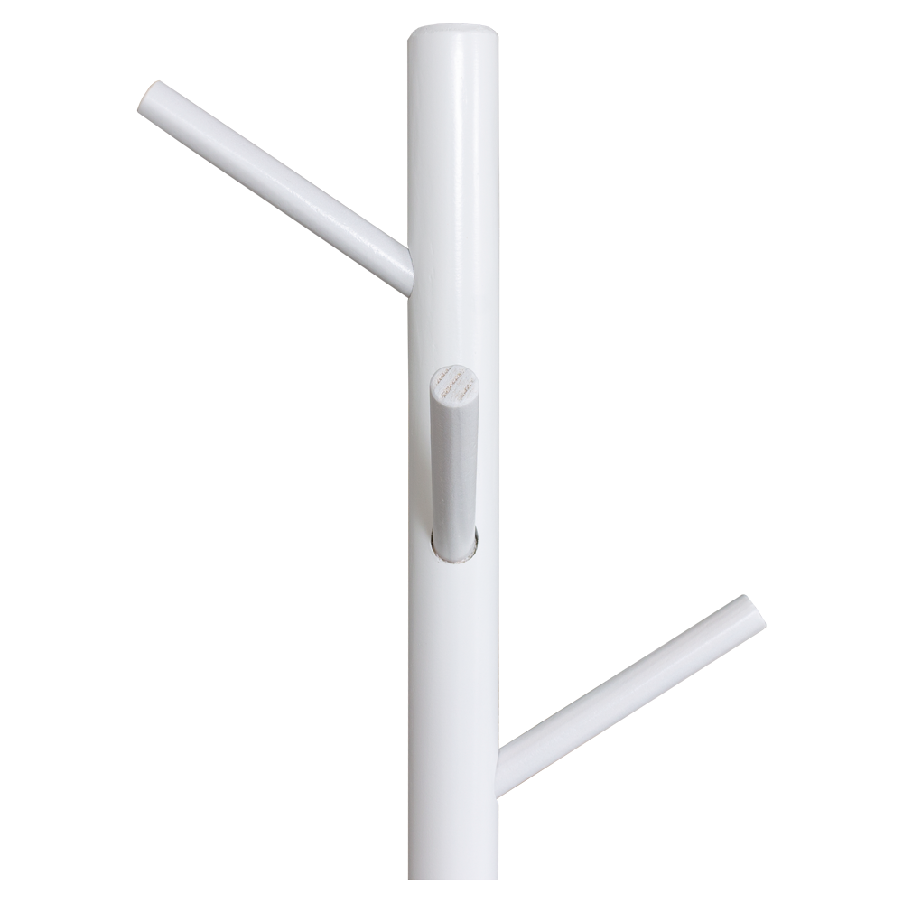 Coat & Hat Stand 175*50cm white *Kit– Furniture Tree NZ