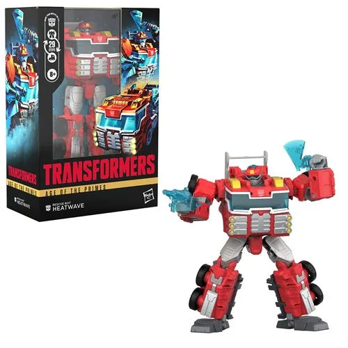 Transformers - Age of the Primes - Voyager Class: Rescue Bot Heatwave