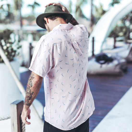 VACAY SHIRT  pineapple pink – Naken the Label