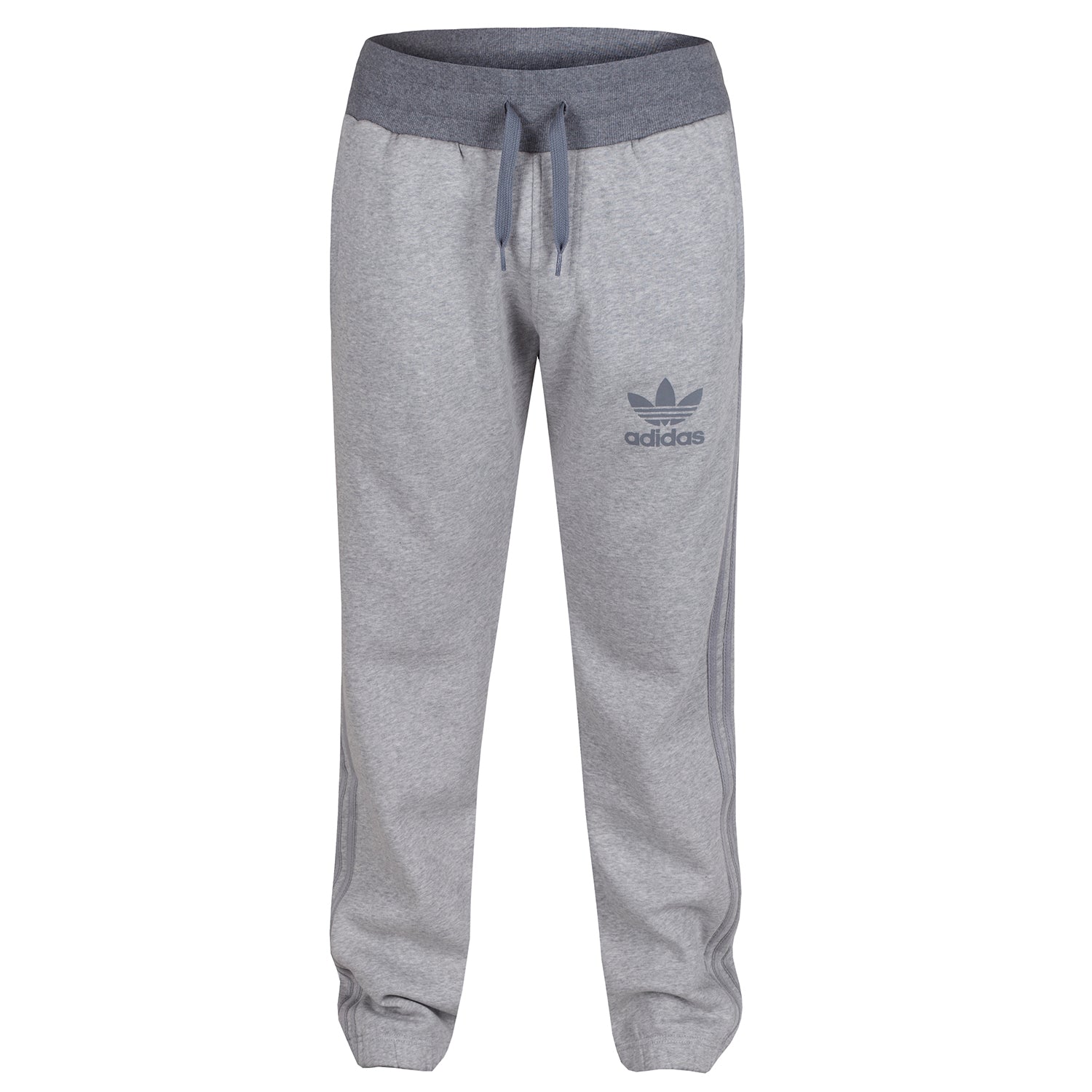 adidas originals trefoil stripe fleece track pants