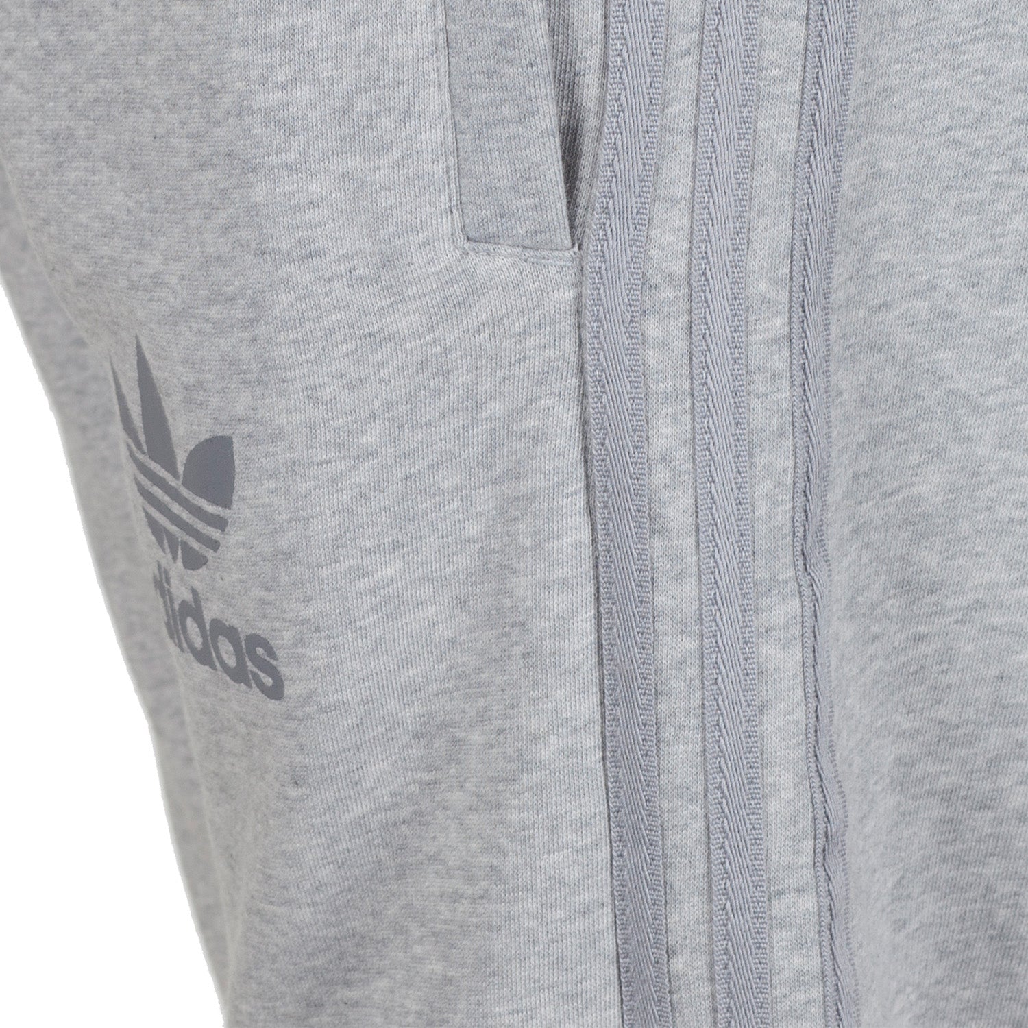 adidas originals trefoil stripe fleece track pants