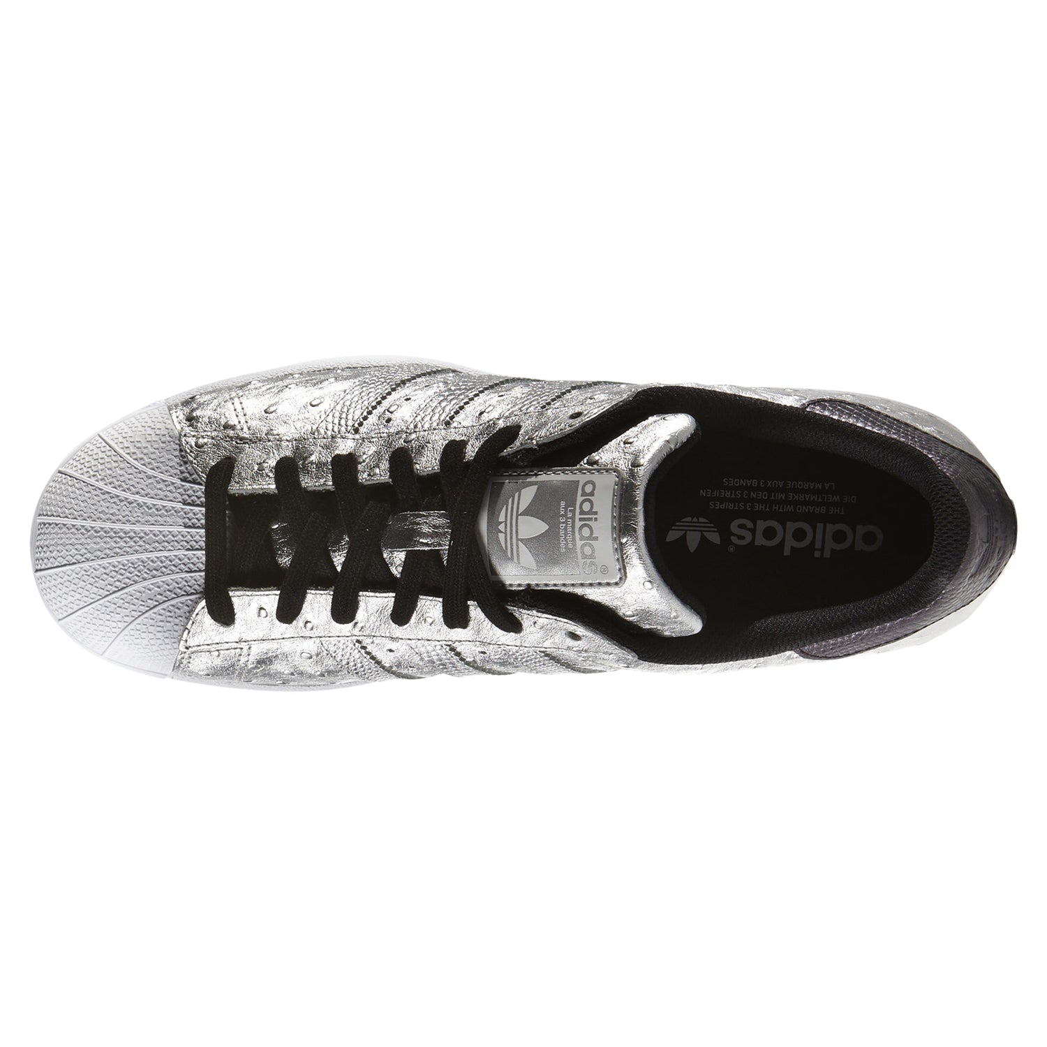 adidas superstar silver uk