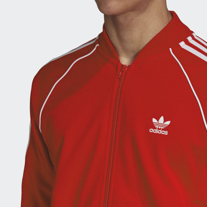 Originals Men's Adicolor Superstar Jacket - Red GF0196 - Trade Sports