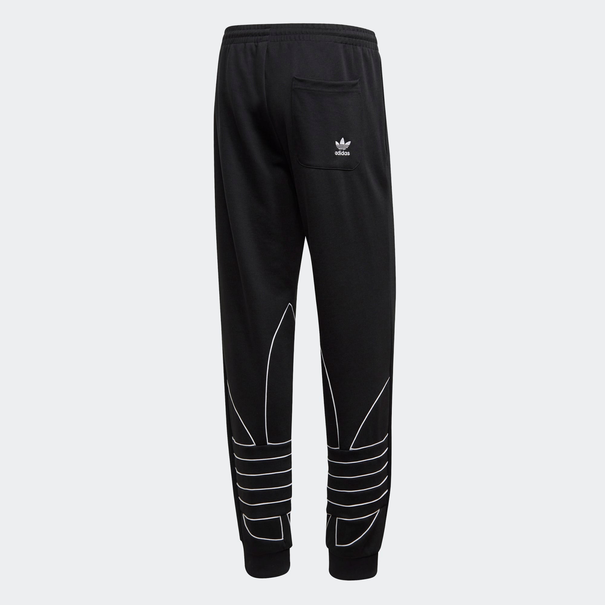 lavandería Salir Inducir Adidas Originals Men's Big Outline Trefoil Track Pant - Black GE0851 -  Trade Sports