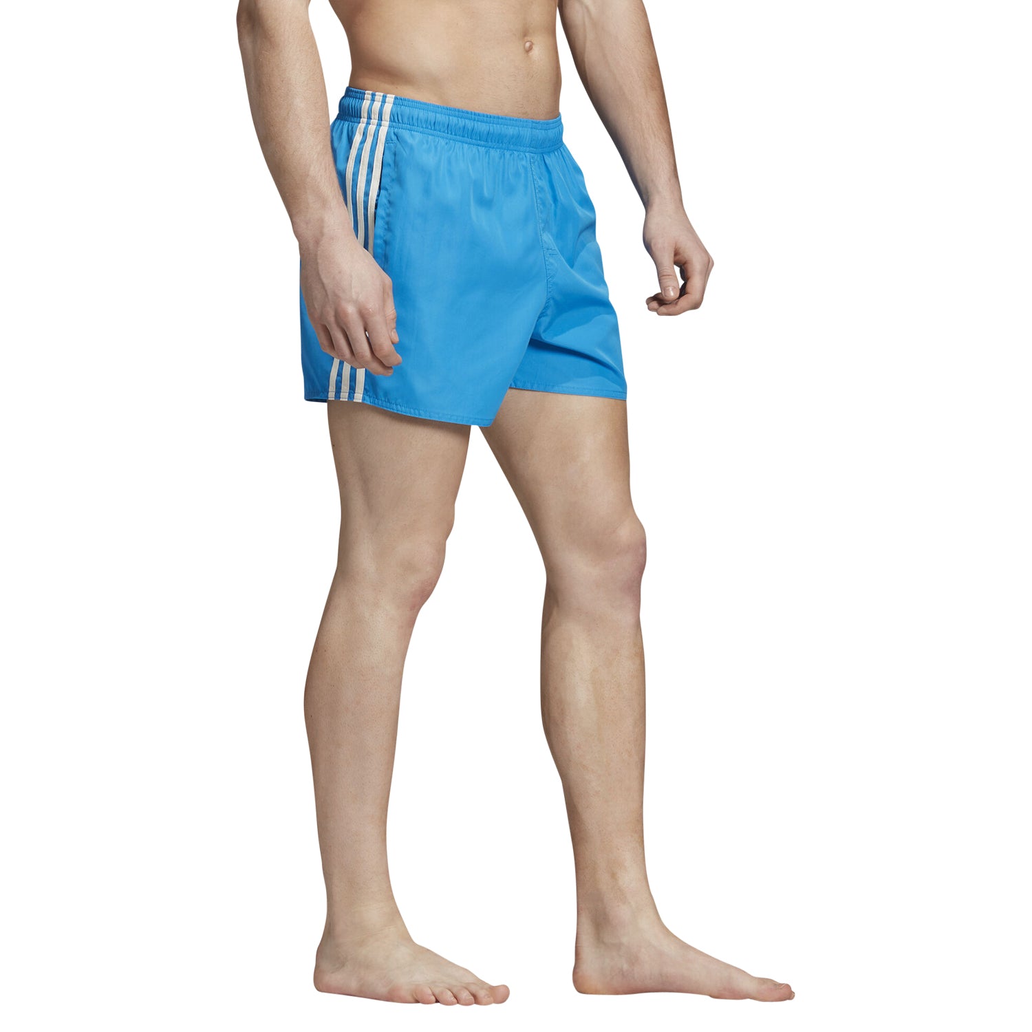 adidas Stripe Swim Shorts - Azul brillante CV5192 - Trade Sports