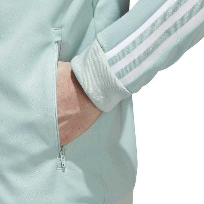 adidas beckenbauer tracksuit green