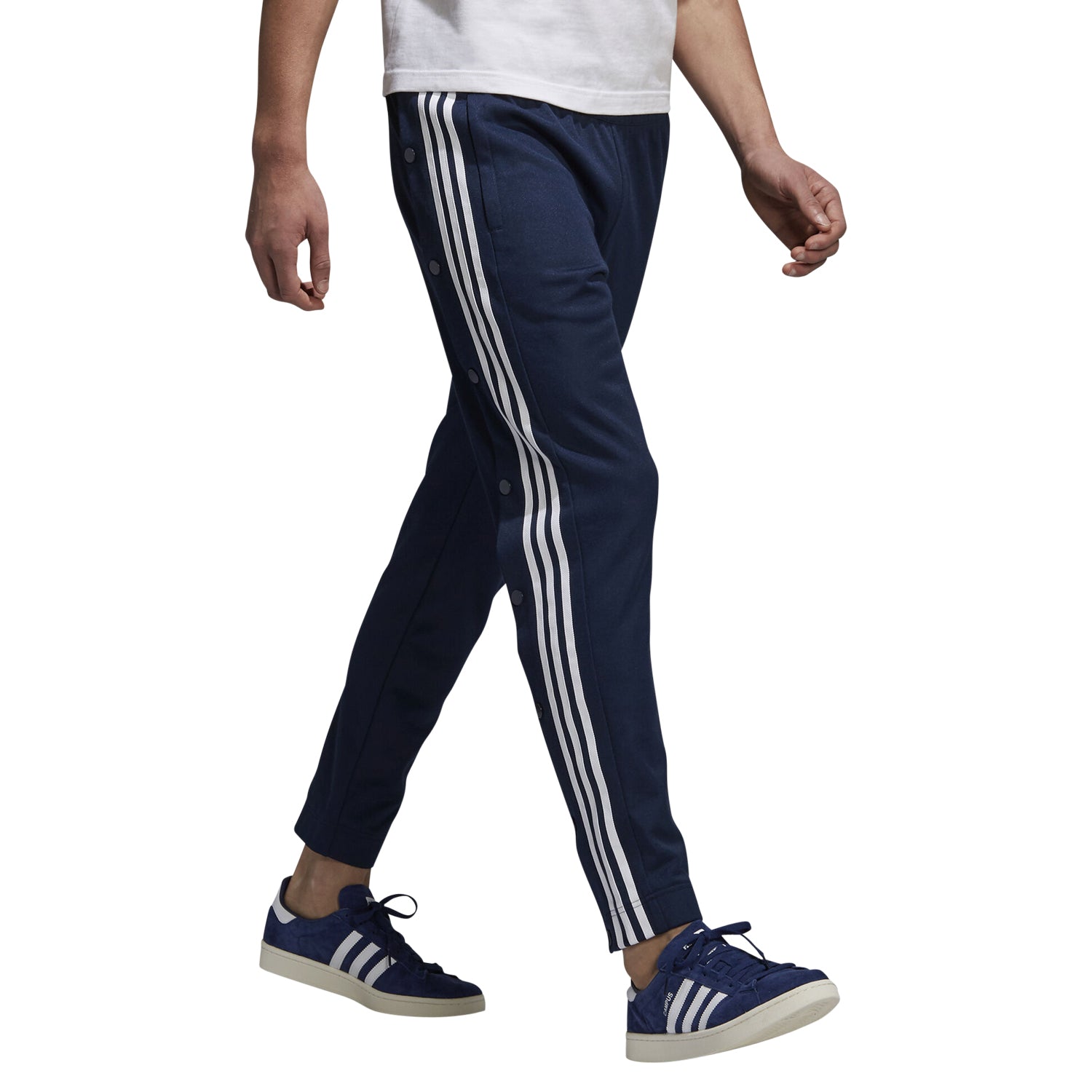 adidas track pants snap