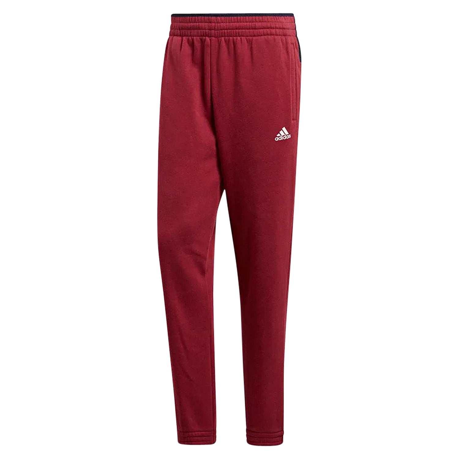 red adidas fleece pants