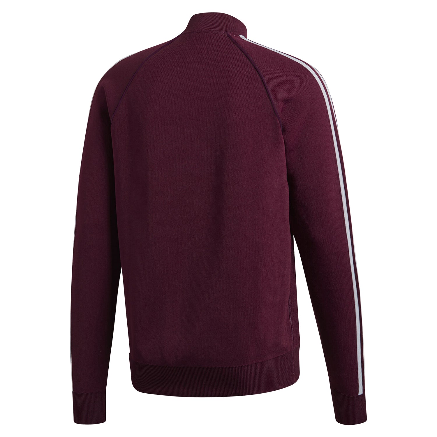 adidas track top maroon