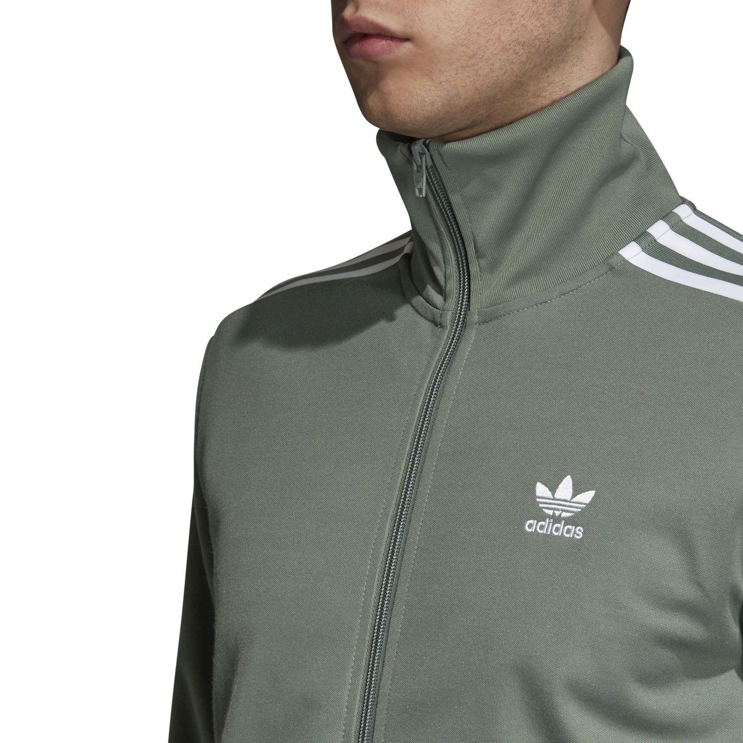 adidas originals track jacket green