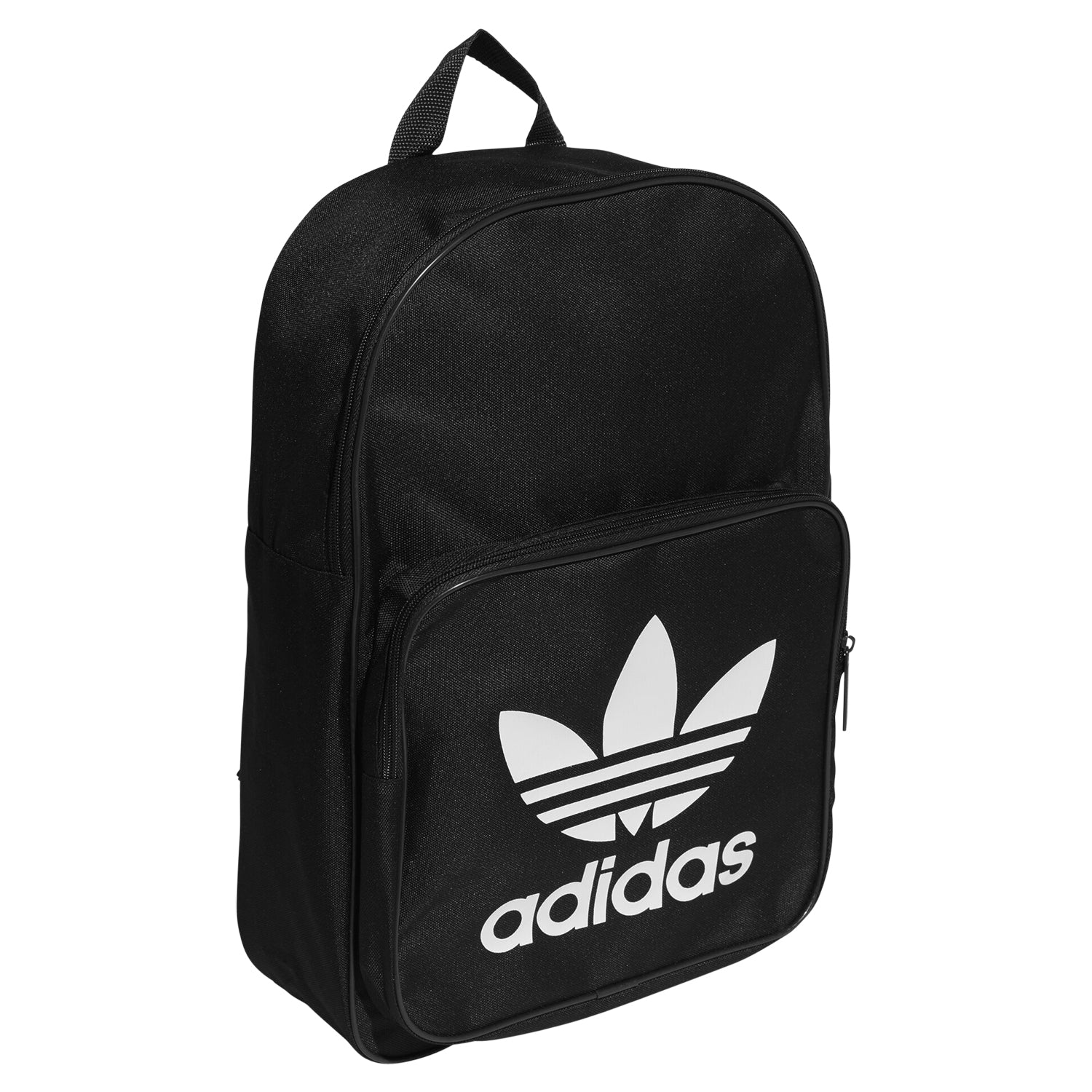 adidas black trefoil backpack