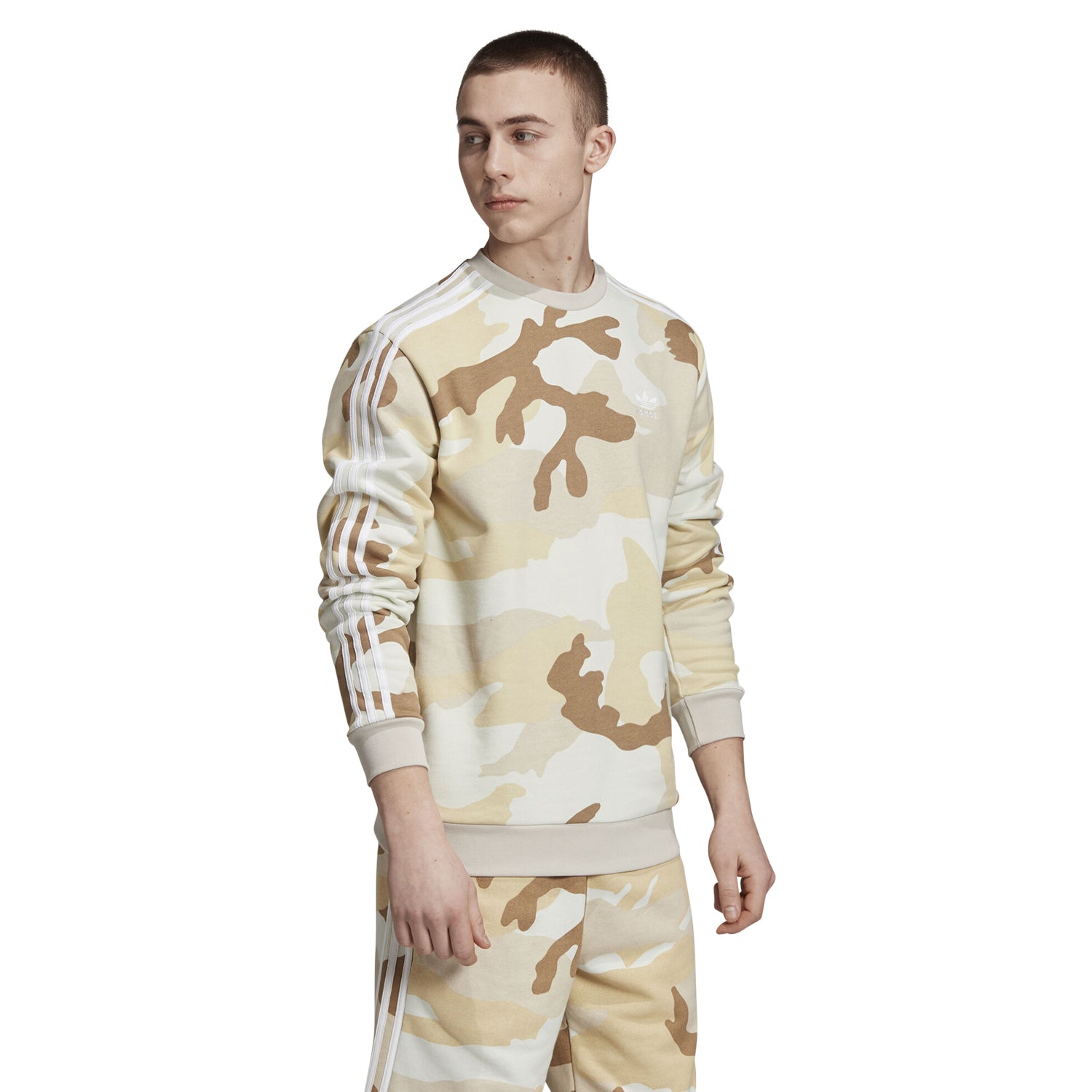 adidas Originals Men's Camouflage Crew Sweatshirt Multi ED6982 - Trade Sports